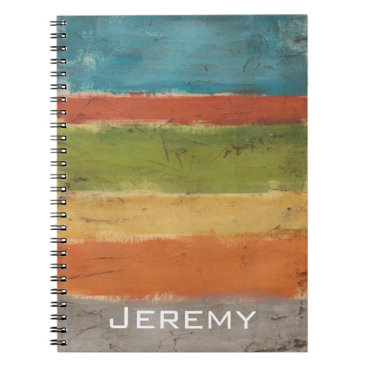 Jouw naam toevoegen | Mesa Strata I Notitieboek (Voorkant)