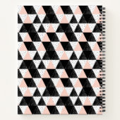 Jouw naam toevoegen | Met de hand getrokken drieho Notitieboek (Achterkant)