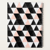 Jouw naam toevoegen | Met de hand getrokken drieho Planner (Achterkant)