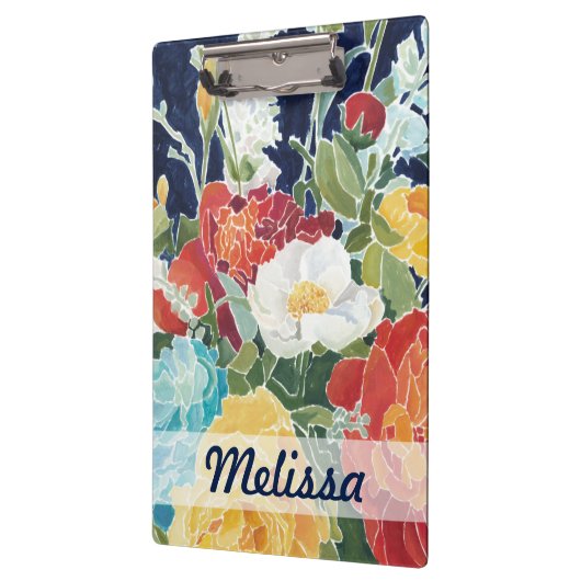 Jouw naam toevoegen | Midnight Florals I Klembord (Links)