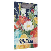 Jouw naam toevoegen | Midnight Florals I Klembord (Rechts)