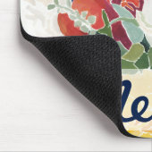 Jouw naam toevoegen | Midnight Florals I Muismat (Hoek)