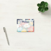 Jouw naam toevoegen | Midnight Florals I Post-it® Notes (Kantoor)