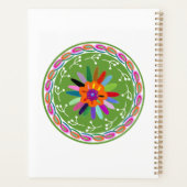 Jouw naam toevoegen | Modern Otomi-ontwerp Planner (Achterkant)