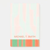 Jouw naam toevoegen | Moderne circuit I Post-it® Notes (Voorkant)