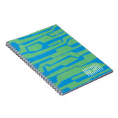 Jouw naam toevoegen | Moderne circuit V Notitieboek (Rechterzijde)