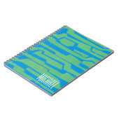 Jouw naam toevoegen | Moderne circuit V Notitieboek (Linkerzijde)