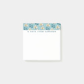 Jouw naam toevoegen | Moderne en middeleeuwse bloe Post-it® Notes (Voorkant)