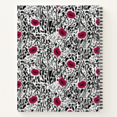 Jouw naam toevoegen | Moderne lipstick-liften - B& Notitieboek (Achterkant)