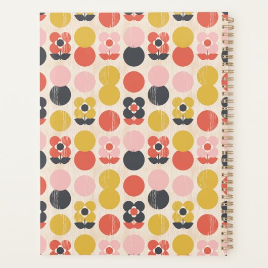 Jouw naam toevoegen | Moderne vormgeving van het m Planner (Achterkant)