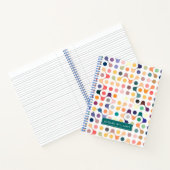 Jouw naam toevoegen | Moleculair constructiepatroo Notitieboek (Binnen)