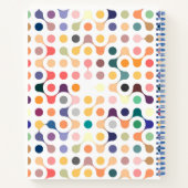 Jouw naam toevoegen | Moleculair constructiepatroo Notitieboek (Achterkant)