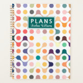 Jouw naam toevoegen | Moleculair constructiepatroo Planner (Voorkant)