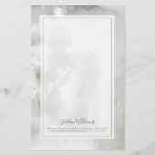 Jouw naam toevoegen | Mystieke objecten — grijs Briefpapier (Voorkant)