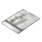 Jouw naam toevoegen | Mystieke objecten — grijs Notitieboek (Linkerzijde)