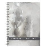 Jouw naam toevoegen | Mystieke objecten — grijs Notitieboek (Voorkant)