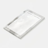 Jouw naam toevoegen | Mystieke objecten — grijs Post-it® Notes (Schuin)