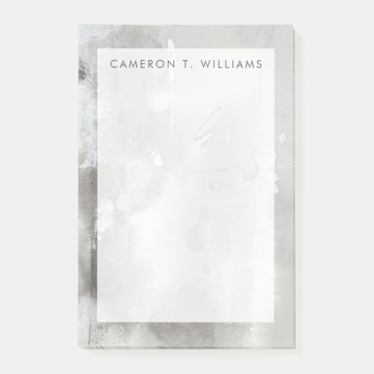 Jouw naam toevoegen | Mystieke objecten — grijs Post-it® Notes (Voorkant)