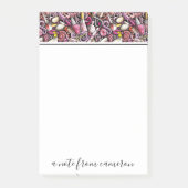 Jouw naam toevoegen | Nail Studio Pattern Post-it® Notes (Voorkant)