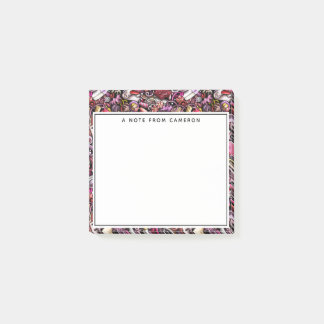 Jouw naam toevoegen | Nail Studio Pattern Post-it® Notes