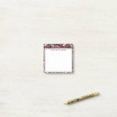 Jouw naam toevoegen | Nail Studio Pattern Post-it® Notes (Op bureau)