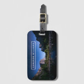 Jouw naam toevoegen | Nationaal park Yosemite Bagagelabel (Voorkant (verticaal))