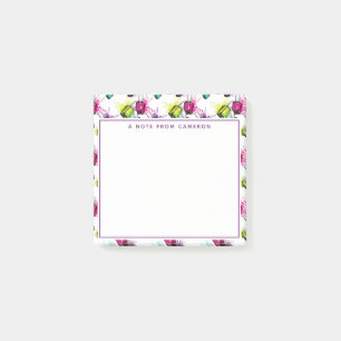 Jouw naam toevoegen   Neon Nail Pools patroonpatro Post-it® Notes