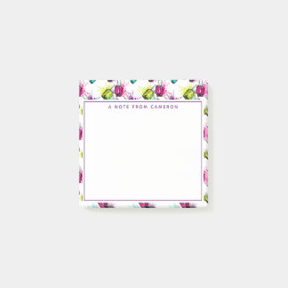 Jouw naam toevoegen | Neon Nail Pools patroonpatro Post-it® Notes
