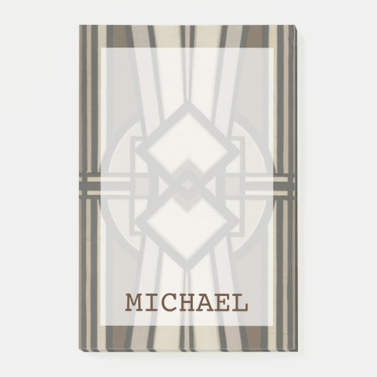 Jouw naam toevoegen | Neutraal deco-panel I Post-it® Notes (Voorkant)