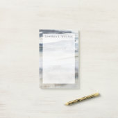 Jouw naam toevoegen | Neutraal zout Post-it® Notes (Op bureau)