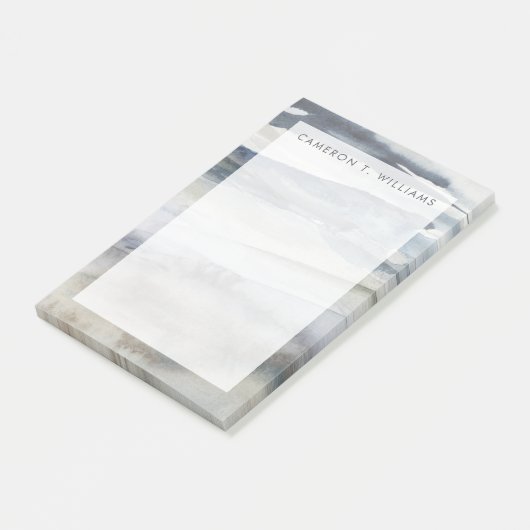 Jouw naam toevoegen | Neutraal zout Post-it® Notes (Schuin)