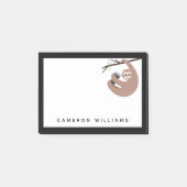 Jouw naam toevoegen | Niet snel Drink koffie Post-it® Notes (Voorkant)