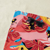 Jouw naam toevoegen | Oerwoud Kikkers Strandlaken (In situ)