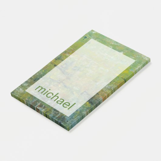 Jouw naam toevoegen | Opulent veld II Post-it® Notes (Schuin)