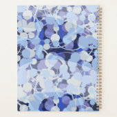 Jouw naam toevoegen | Paars microbe-patroon Planner (Achterkant)