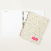 Jouw naam toevoegen | Pastel Happy Teeth Pattern Planner (Display)