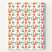 Jouw naam toevoegen |  pastolfpatroon notitieboek (Achterkant)