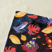 Jouw naam toevoegen | Patroon van de lammeren kikk Strandlaken (In situ)