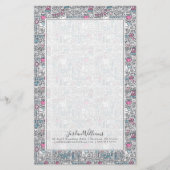 Jouw naam toevoegen | Patroon voor tandheelkundige Briefpapier (Voorkant)