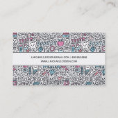 Jouw naam toevoegen | Patroon voor tandheelkundige Visitekaartje (Achterkant)