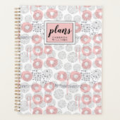 Jouw naam toevoegen | Polka Dot Circle Pattern Planner (Voorkant)