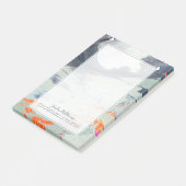 Jouw naam toevoegen | Polyfonisch Zee - Beige Post-it® Notes (Schuin)