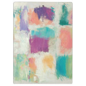 Jouw naam toevoegen | Popsicles II Stone Abstract Klembord (Achterkant)