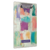 Jouw naam toevoegen | Popsicles II Stone Abstract Klembord (Rechts)