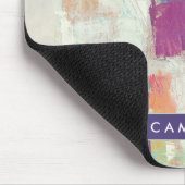 Jouw naam toevoegen | Popsicles II Stone Abstract  Muismat (Hoek)