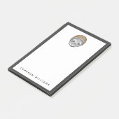 Jouw naam toevoegen | Portret van Sloth Helmet Post-it® Notes (Schuin)