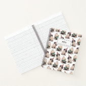 Jouw naam toevoegen | Puppy Pugs | Aspiring Unicor Notitieboek (Binnen)