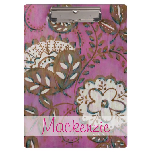 Jouw naam toevoegen | Radiant Ornament I Klembord (Voorkant)