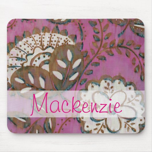 Jouw naam toevoegen | Radiant Ornament I Muismat (Voorkant)