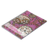 Jouw naam toevoegen | Radiant Ornament I Notitieboek (Linkerzijde)